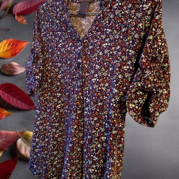 Fire Los Angeles Floral Cotton Tunic (Junior) - Picture 5 of 6